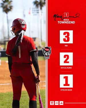 Image post by @ncstatesoftball on Instagram
