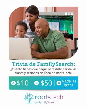 Image post by @familysearchesp on Instagram