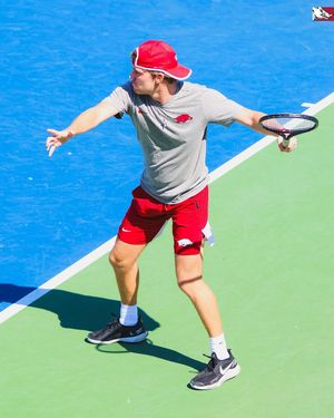 Image post by @razorbackmtennis on Instagram