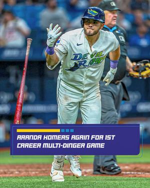 Image post by @raysbaseball on Instagram