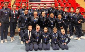 Image post by @USAGymnastics on Facebook