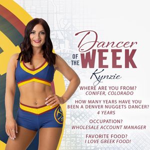 Image post by @nuggetsdancers on Instagram