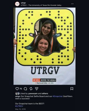 Image post by @utrgv on Instagram