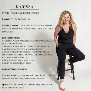 Image post by @karissapaxtonevents on Instagram
