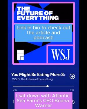 Image post by @atlanticseafarms on Instagram