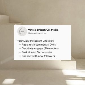 Image post by @vineandbranchcomedia on Facebook