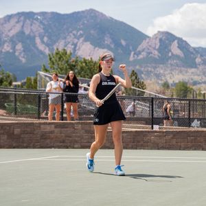Image post by @CUBuffsTennis on Twitter