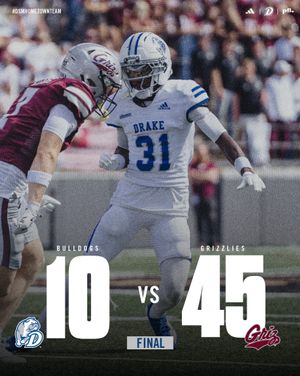 Image post by @drakebulldogsfb on Instagram