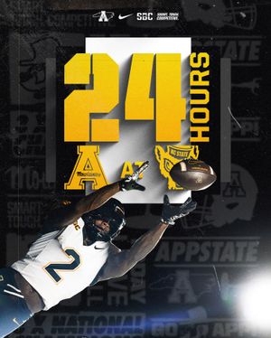 Image post by @appstate_fb on Instagram