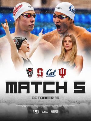 Image post by @collegeswimmingleague on Instagram