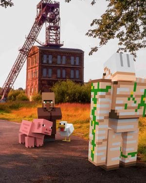 Image post by @minecraft on Instagram