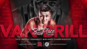Image post by @ruwrestling on Instagram