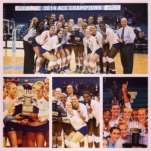 Image post by @uncvolleyball on Instagram
