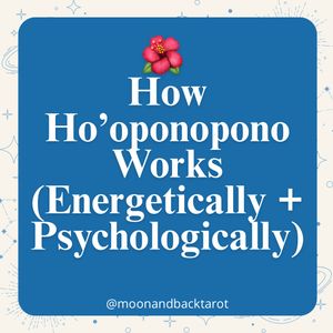 Image post by @moonandbacktarot on Instagram