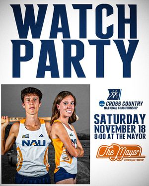 Image post by @NAUAthletics on Twitter