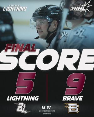 Image post by @brisbanelightninghockey on Instagram