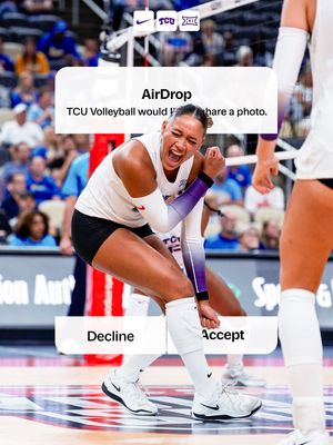 Image post by @tcuvolleyball on Instagram