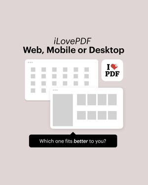 Image post by @ilovepdf_official on Instagram
