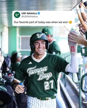 Image post by @usfathletics on Instagram