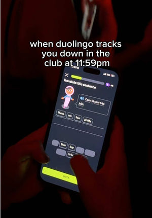 Video post by @duolingo on TikTok