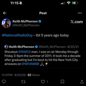 Image post by @keithmcpherson on Instagram