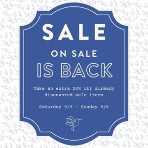 Image post by @shopatgrace on Facebook
