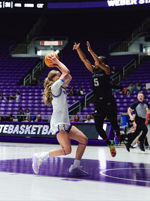 Image post by @weberstatewbb on Instagram