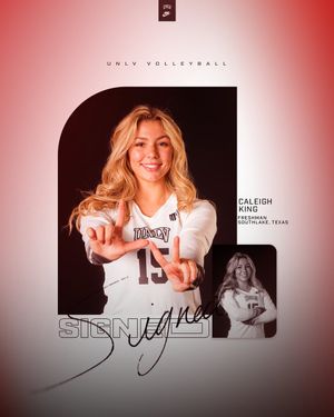 Image post by @UNLVvball on Twitter