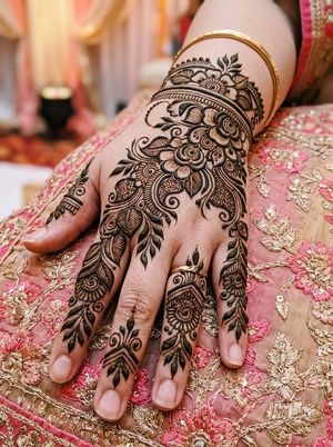 Image post by @mehndi_design4u on Instagram