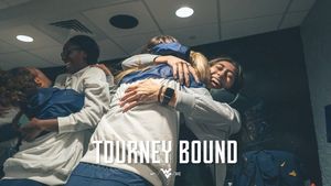 Image post by @wvuvolleyball on Instagram
