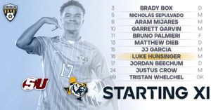 Image post by @ETBU_Soccer on Twitter
