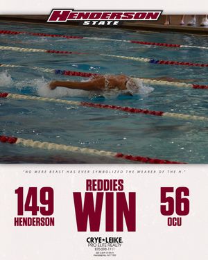 Image post by @reddieswimming on Instagram