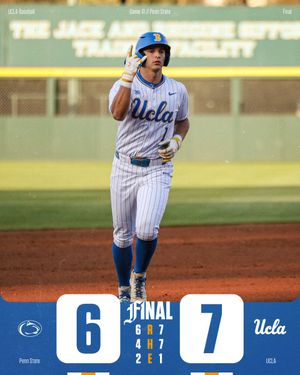 Image post by @UCLABaseball on Twitter