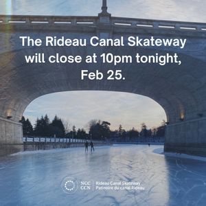 Image post by @rideaucanalskateway on Instagram
