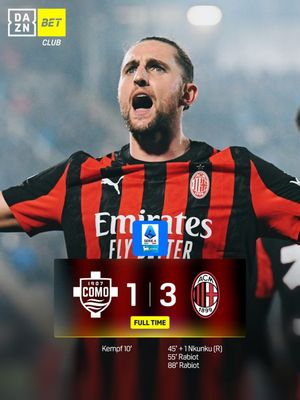 Image post by @dazn_it on Instagram