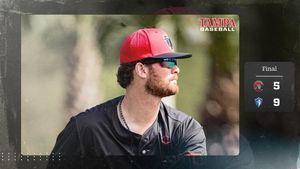 Image post by @UTampaBaseball on Twitter