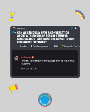 Image post by @crookedmedia on Instagram