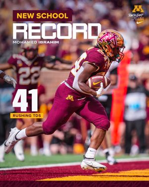 Image post by @GopherFootball on Twitter