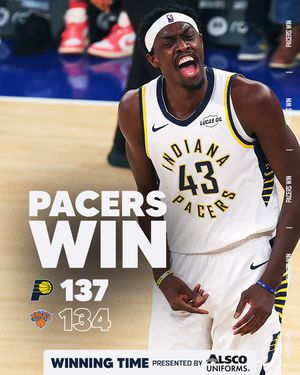 Image post by @pacers on Instagram