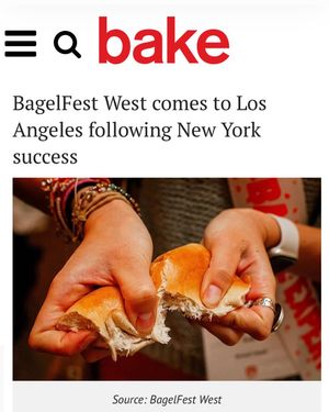Image post by @bagelfest on Instagram