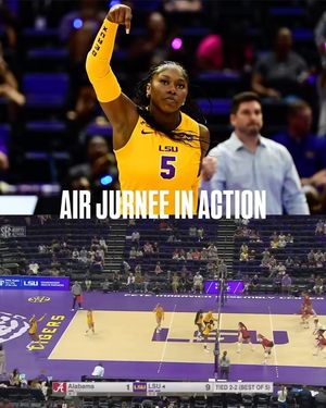 Image post by @lsuvolleyball on Instagram