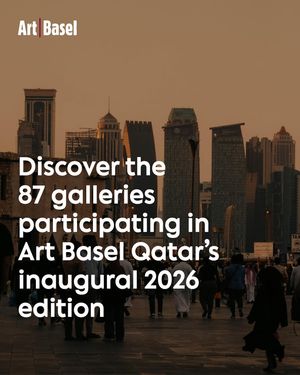 Image post by @artbasel on Instagram