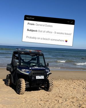Image post by @victoriapolice on Instagram