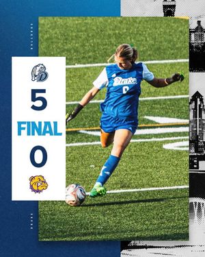 Image post by @drakewomensoccer on Instagram