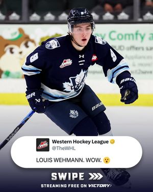 Image post by @westernhockeyleague on Instagram
