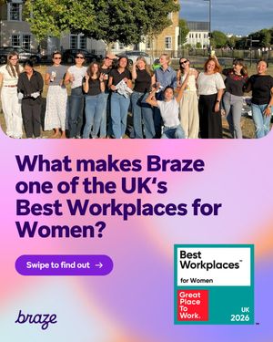 Image post by @braze on Instagram