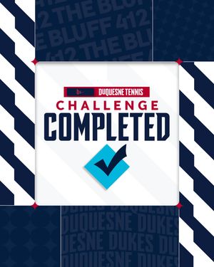 Image post by @duquesnetennis on Instagram