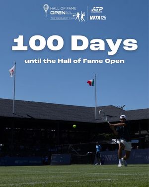 Image post by @halloffameopen on Instagram