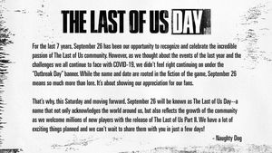 Image post by @Naughty_Dog on Twitter/X