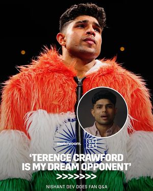 Image post by @matchroomboxing on Instagram